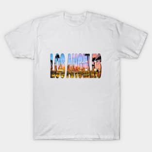 LOS ANGELES - California USA Sunset Glow T-Shirt